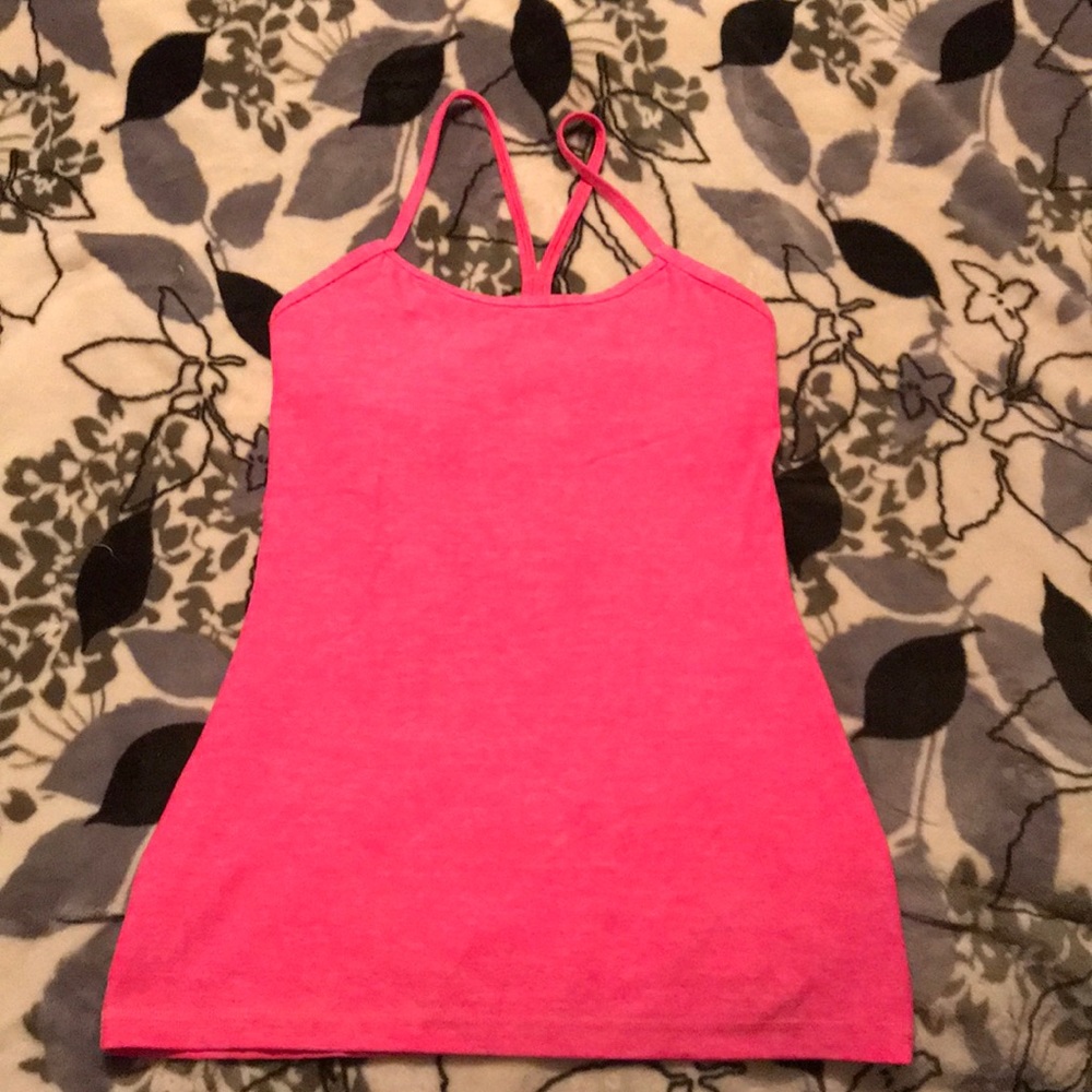 Lululemon Hot Pink Tank Top size 4